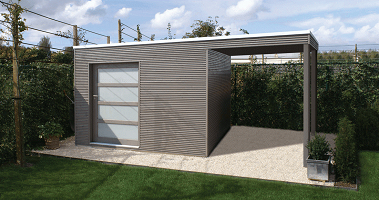 Abris de jardin modernes en vente à Namur, Liège et en Brabant wallon