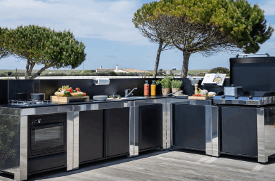 Aménagez une cuisine extérieure dans votre jardin